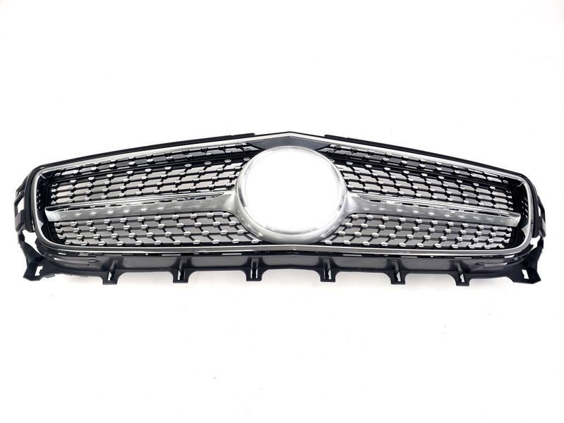 Решетка радиатора на Mercedes CLS-class C218 2011-2014 Diamond Silver 427583 фото