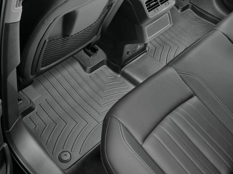 3D коврики для Audi e-tron 2019- черные задние WeatherTech 4415622 141544 фото