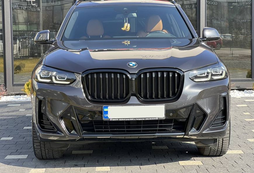 Решетка радиатора на BMW X3 G01 2022-2024 Black 430678 фото