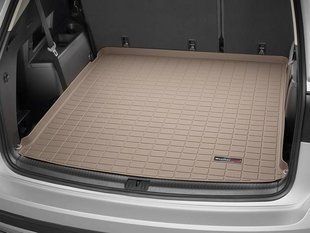 Килимок у багажник для Volkswagen Atlas 2017- бежевий WeatherTech 41974 142120 фото
