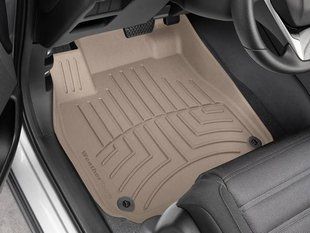 3D килимки для Honda CR-V 2017- бежеві передні WeatherTech HP 4511101IM 141519 фото