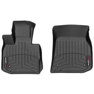 3D килимки для BMW X3 G01, X4 G02 2017- чорні передні WeatherTech 4412731 120295 фото
