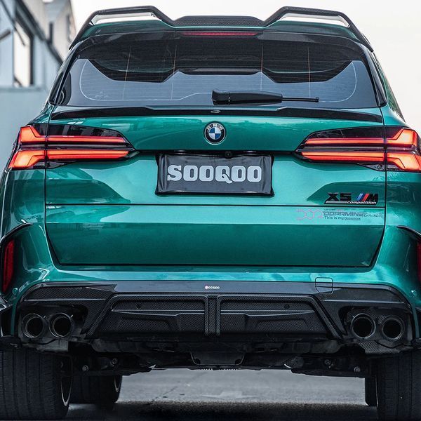 Диффузор (Карбон) на BMW X5M F95 2018-2025 522412 фото
