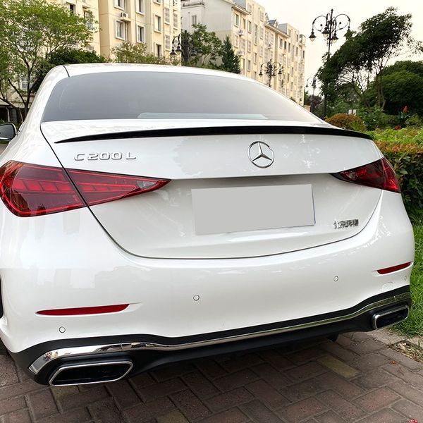 Спойлер на машину Mercedes C-class W206 2021- AMG Style черный глянец 430194 фото