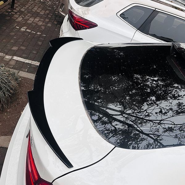 Спойлер на BMW X6 F16 2014-2018 стиль М4 чорний глянець 523528 фото