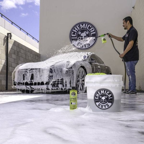 Автошампунь Chemical Guys Citrus Wash And Gloss підсилювач блиску 473мл 408704 фото