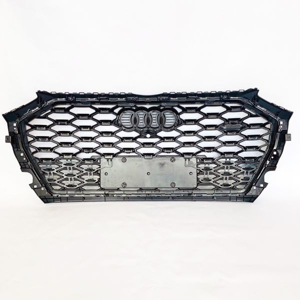 Решітка радіатора на Audi Q5 2020- стиль RSQ5 Black 427348 фото