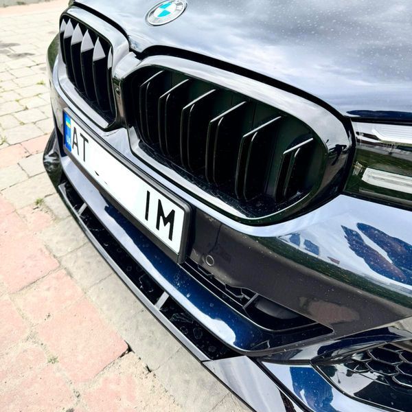 Сплітер переднього бамперу на BMW 5 G30, G31 2020-2023 M-Performance V2 428415 фото