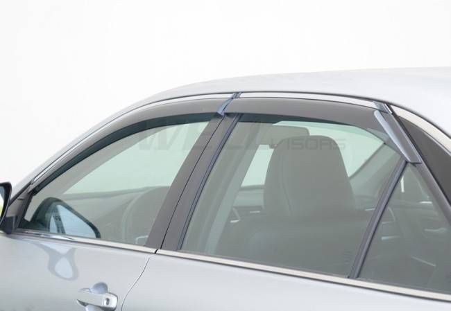 Дефлектори вікон для Toyota Camry XV55 2015-2017 з хром молдингом WELLvisors 3-847TY048 162720 фото
