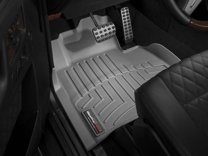 3D килимки для Mercedes G-class W463 2002-2012 сірі передні WeatherTech 462211 141719 фото