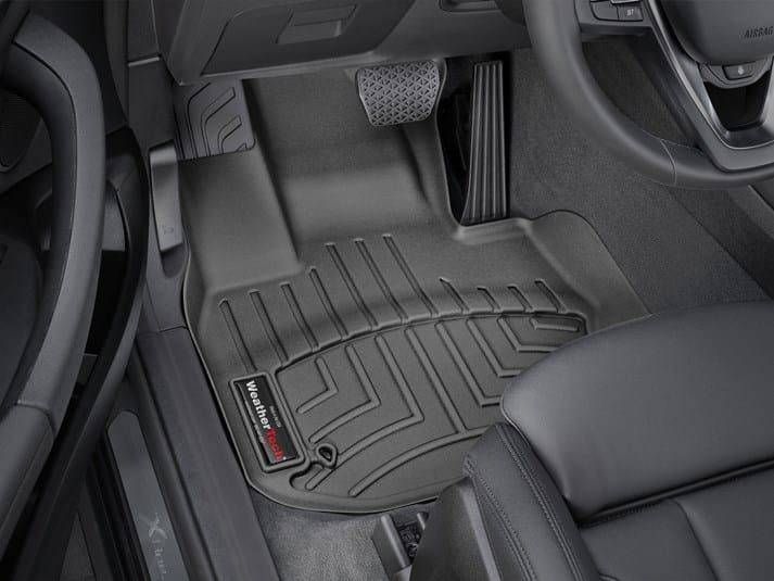 3D коврики для BMW X3 G01, X4 G02 2017- черные передние WeatherTech 4412731 120295 фото