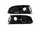 Решетки в бампер Full Black (S4 под радары) S-Line на Audi A4 B9 2015-2019 429133 фото 2