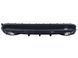 Диффузор (заднего бампера) Full Black (стиль GLA45 AMG) на Mercedes GLA-class X156 2013-2017 427868 фото 6