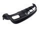 Диффузор (заднего бампера) Full Black (стиль GLA45 AMG) на Mercedes GLA-class X156 2013-2017 427868 фото 1