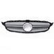 Решетка радиатора на Mercedes C-class W205 2019- AMG Silver под камеру 522022 фото 1