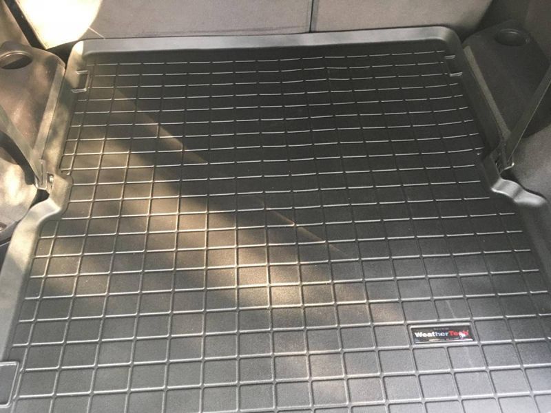 Коврик в багажник для Acura MDX 2014-2020 черный WeatherTech 40664 45872 фото
