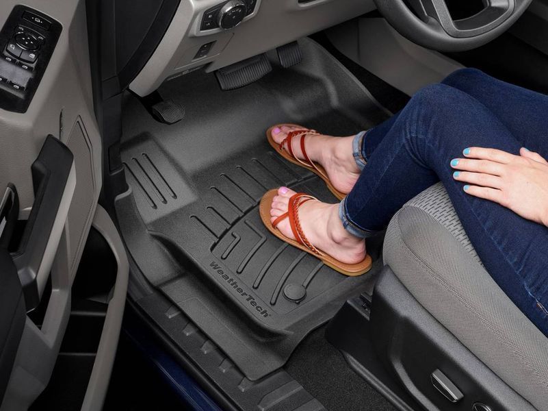 3D килимки для Mazda CX-5 2017- чорні передні WeatherTech HP 4411871IM 212685 фото
