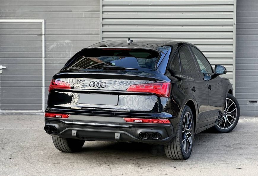 Диффузор (заднего бампера) S-Line на Audi Q5 2020- 430273 фото