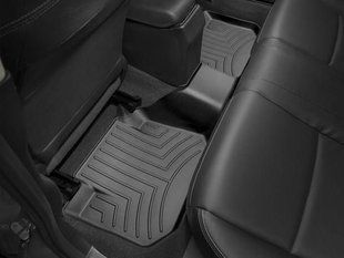 3D килимки для Subaru Impreza, XV, Levorg 2011-2017 чорні задні WeatherTech 444392 46726 фото