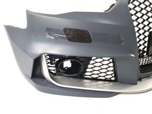 Передній бампер на Audi A3 2012-2016 стиль RS3 під туманки 428673 фото
