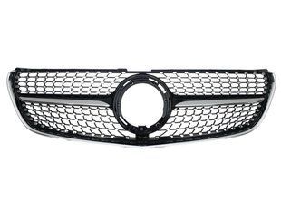 Решітка радіатора на Mercedes V-class W447 2019- Diamond Black 430754 фото