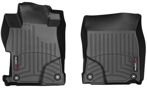 3D коврики для Acura ILX 2012- черные передние WeatherTech 444921 240105 фото