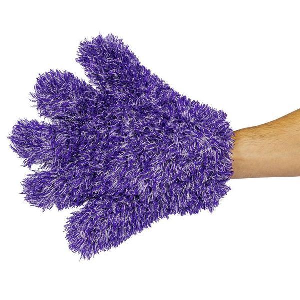 Рукавичка Chemical Guys Furry Five Finger Stranger Helpful Handy Detailing Mitt 408829 фото
