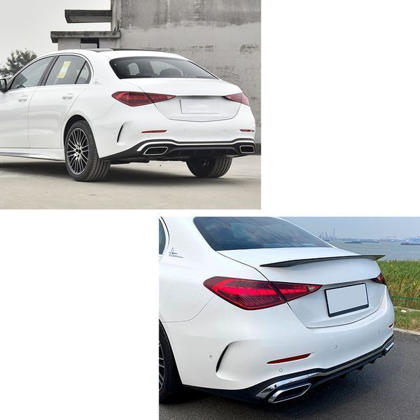 Спойлер на машину Mercedes C-class W206 2021- C63S Style черный глянец 430195 фото
