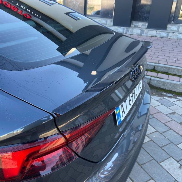 Спойлер на машину Audi A5 2017-2024 Sportback в стиле M4 черный глянец 415878 фото