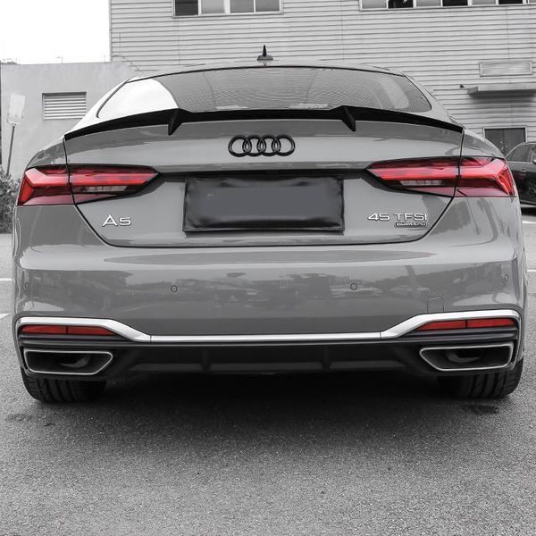 Спойлер на машину Audi A5 2017-2024 Sportback в стиле M4 черный глянец 415878 фото
