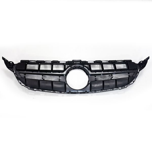 Решітка радіатора на Mercedes C-class W205 2014-2018 стиль AMG C63 S Black 522029 фото