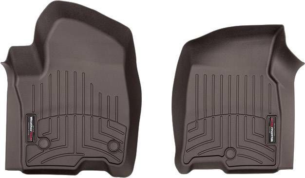 3D килимки для Cadillac Escalade, Chevrolet Suburban, Tahoe, GMC Yukon 2020- какао передні WeatherTech 4716321 236980 фото