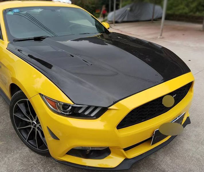 Карбоновый капот на Ford Mustang 2015-2022 AC Style Carbon 424270 фото