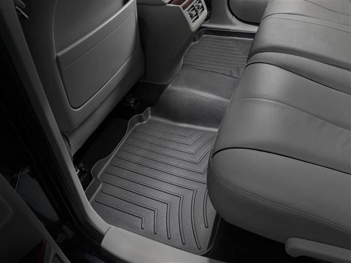 3D килимки для Toyota Venza 2008- чорні задні WeatherTech 441832 46964 фото