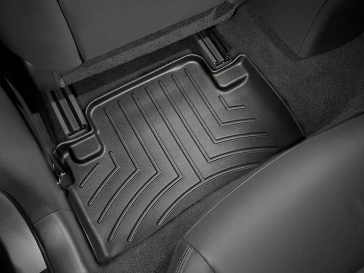 3D коврики для Infiniti QX50, EX 2007- черные задние WeatherTech 441552 46339 фото