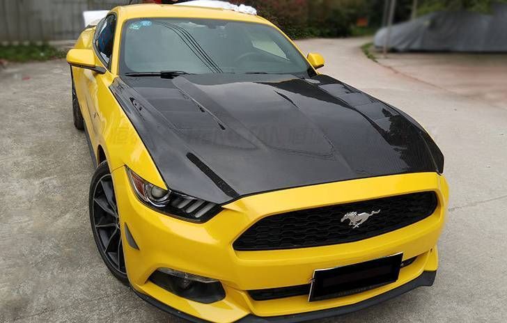 Карбоновый капот на Ford Mustang 2015-2022 AC Style Carbon 424270 фото