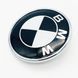 Автологотип емблема BMW чорно-білий 74мм 408997 фото 3