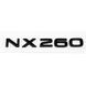 Автологотип эмблема надпись Lexus NX260 2021- Черный глянец 523200 фото 1