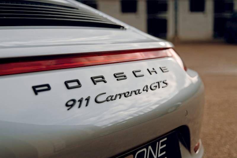 Автологотип емблема напис Porsche Black чорний глянець 407972 фото