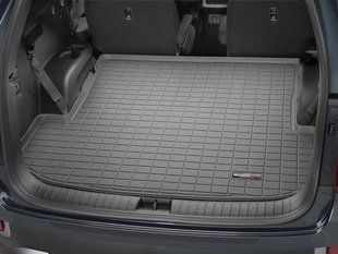 Килимок у багажник для Hyundai Palisade 2020- сірий WeatherTech 421312 240152 фото