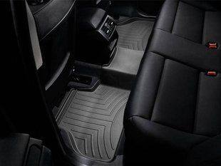 3D килимки для BMW X3 F25, X4 F26 2010- чорні задні WeatherTech 443312 46216 фото