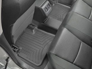 3D килимки для Honda Accord 2017- чорні задні WeatherTech 4412642 141365 фото