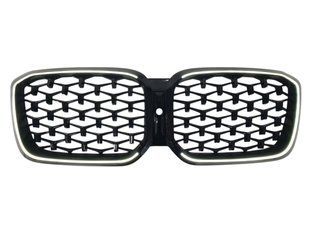 Ноздры Черный глянец LED (Iconic Glow) Diamond на BMW X3 G01 2022-2024 года 522732 фото