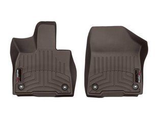 3D килимки для Toyota Sienna 2021- какао передні WeatherTech 4716411 242518 фото
