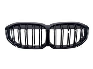 Решітка радіатора на BMW 1 F40, F41 2019-2023 M-Look Black 429054 фото