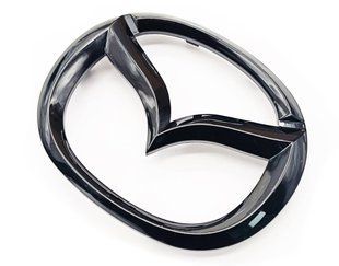 Автологотип емблеми Mazda 6 2012-2017 на кришку багажника чорний глянець GHK151730 431309 фото