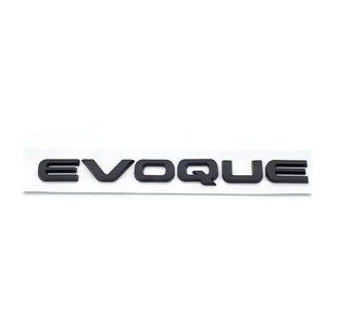 Автологотип емблема напис Range Rover Evoque Black матовий на кришку багажника 418135 фото