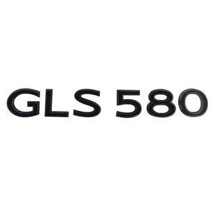Автологотип емблема напис Mercedes GLS580 X167 Black Package чорний глянець 401660 фото