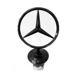 Автологотип эмблема прицел на капот Mercedes-Benz E-Class W212 черный глянец A2218800086 523442 фото