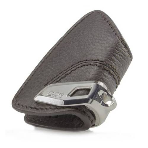 Чехол для ключей BMW Leather Key Case Mokka 82292408819 415315 фото
